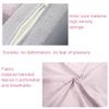 Bed Wedge Pillow Bed Gap Filler Headboard Pillow Fill The Gap Between Your Headboard and Mattress Bed Gap Filler Headboard Pillow Gap Soft Gap Headboard (Color : Gray, Size : 45X10X22cm) view 2