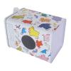 YUYTE Laundry Powder Box Laundry Detergent Box Plastic Detergent Container for Powder Laundry Detergent Tin Cute Ribbons Stationery Socks Containers Organizer for Laundry Room view 3