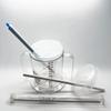 THERASTRAW COMPLETE CUP. 2-Handled Easy-to-Grasp Plastic MUG with TheraSTRAWS view 3