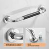 2 Packs Anti-Slip Shower Grab Bars, SUS304 Stainless Steel Bathroom Wall Mount Grab Bar Handle, Handicap Elderly Senior Assist Bath Handle (43 cm) view 4
