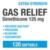 Puregen Labs Extra Strength Gas Relief Softgels with Simethicone 125 mg | Fast Relieve of Pressure, Bloating and Painful Discomfort  3 Pack | Total 360 Softgels view 2