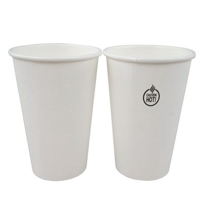Abena Disposable Paper Coffee Cups (8 Oz, 12 Oz, 16 Oz Available), Hot/Cold Beverage, 16 Oz - 1000 Count