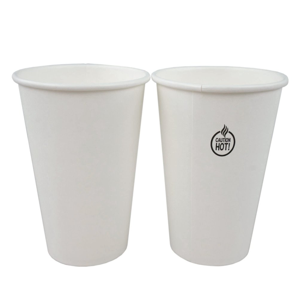 Abena Disposable Paper Coffee Cups (8 Oz, 12 Oz, 16 Oz Available), Hot/Cold Beverage, 16 Oz - 1000 Count