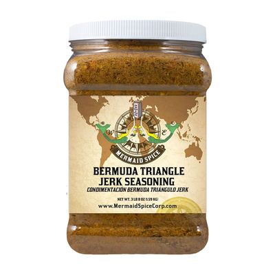 Mermaid Spice Corp - Bermuda Triangle Jerk Seasoning - 3 lb. 8 oz. (1.59 kg.)