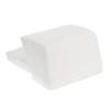 EcoQuality Low Fold Dispenser Napkins, 1-Ply, 3 1/2 x 5 in., White 1600/pk, Dispenser Napkin Refill, Everyday Napkins, Perfect for Restaurants, Diners, Bodegas & Home view 1