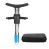 ANGGREK Chiropractic Tool,Manual One Head Spinal Massager 10 Levels Portable Chiropractic Adjusting Tool for Muscle Relaxation(Blue) view 1