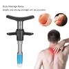 ANGGREK Chiropractic Tool,Manual One Head Spinal Massager 10 Levels Portable Chiropractic Adjusting Tool for Muscle Relaxation(Blue) view 2