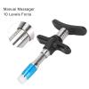 ANGGREK Chiropractic Tool,Manual One Head Spinal Massager 10 Levels Portable Chiropractic Adjusting Tool for Muscle Relaxation(Blue) view 4