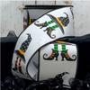 D Stevens, 2.5" Witch Hat and Boots Ribbon: White (10 Yards) Gift Wrapping Halloween Ribbon view 1