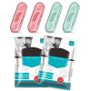 AOCEAN Dental Floss Picks - Travel Floss with Toothpicks - Professional Threader Flossers - Ideal for Family Hotel and High-Toughness Travel (216 Pcs) view 1