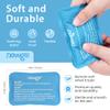 NEWGO Mini Ice Packs (6 Packs) Gel Cold Packs for Injuries Reusable, Face Ice Pack for Face Surgery, Teeth Pain, Tired Eyes, Kid's Boo Boos, Bruises, Headaches,Breastfeeding 4.5"X 3.2" Blue view 4