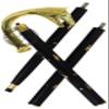 Vintage Antique Walking Cane Wooden Walking Stick with Golden Brass Handle Gift for Men and Women_Black view 3