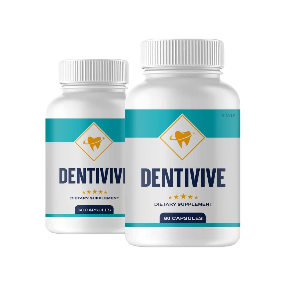 (2 Pack) Dentivive - Dentitive Dental Health Support (120 Capsules)