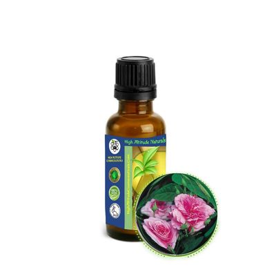 30ml (1oz) Rose Otto - Rose Petal Essential Oil (Bulgarian Damascus Rosa Damascena) - Pure, Undiluted, Uncut, Steam-Distilled, Solidifies