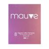 Mauve Organic Cotton Tampons Unscented- Plant-Based Applicator, Easy Insertion, Chlorine-Free, Non-Toxic, with Leak Protection- Regular Absorbency 8 Count (Pack of 3) view 1
