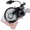 GYLSLW Led Light Magnifier & Desk Lamp Helping Hand, LED Light Magnifier & Desk Lamp 5X,8X10X Helping Hand Repair Clamp Alligator Auxiliary Clip Stand Desktop Magnifying Glasses view 3