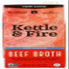 Kettle and Fire Organic Low Sodium Cooking Beef Broth, USDA Organic, Gluten Free, Preservatives Free, 32 Ounce (Pack of 6) view 1