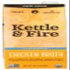 Kettle and Fire Organic Low Sodium Cooking Chicken Broth, USDA Organic, Gluten Free, Preservatives Free, 32 Ounce (Pack of 6) view 1