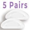 GMS Optical 2.0mm Regular Thickness / 15mm Medium Length - Air Cushion Adhesive Anti-Slip Contour Nose Pads - for Eyeglasses, Sunglasses, and Glasses - Reduces Soreness (5 Pair)(Clear) view 4