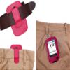 Fitted Leather Case W/Screen Protector (Includes Carabiner & Lanyard) for Freestyle Libre,Freestyle Libre 2, Freestyle Libre 14 Day,Freestyle Libre HD (Hot Pink) view 2
