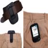 Fitted Leather Case W/Screen Protector (Includes Carabiner & Lanyard) for Freestyle Libre,Freestyle Libre 2, Freestyle Libre 14 Day,Freestyle Libre HD (Black) view 2
