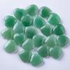 10 PCS Heart Green Aventurine Crystals, Natural Polished Green Aventurine Stone, Heart Love Carved Healing Crystal Worry Stone view 2