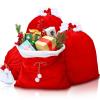 Shappy 4 Pieces Christmas Velvet Santa Gifts Bags 20 x 28 Inch Large Red Santa Gift Sack with Drawstring Christmas Gift Presents Bags for Xmas Present Toys Holiday Party Supplies view 1