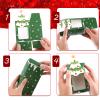 Eaasty 18 Count Christmas Cash Gift Boxes for Gifting Money with Clear Window Money Holder for Cash Gift Holiday Paper Cases Christmas Santa Tree Ornament Gifting Wrap Boxes for Presents view 3