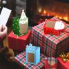 Eaasty 18 Count Christmas Cash Gift Boxes for Gifting Money with Clear Window Money Holder for Cash Gift Holiday Paper Cases Christmas Santa Tree Ornament Gifting Wrap Boxes for Presents view 4