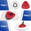 Spin Mop Base Part Compatible with Ocedar Mop EasyWring 1-Tank System, 1 Ct view 3