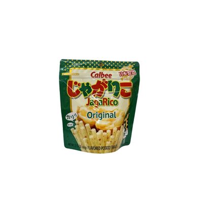 Calbee Jagarico Original (2.12oz). Crunchy original potato snack sticks from Japan. (TCS-15 L-4) - Pack of 6
