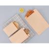 100 Pcs Mini Kraft Paper Bags, Envelopes Merchandise Bags Kraft Paper Treat Bags Flat Kraft Bags Great for Small Jewelry Snack Cookie Popcorn Candy Pouches Cookies Sandwich-brown-18x8x28cm(7x3x11in) view 2