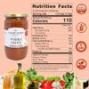 CAMPO D'ORO - Vodka Sauce Made with Parmigiano Reggiano and Italian Tomatoes Jar 24oz (680g), Spaghetti Sauce view 2