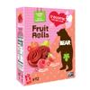 Bear Valentines Day Strawberry & Raspberry Fruit Rolls Variety Pack, 12 Pack (2 Rolls Per Pack)  Gluten Free, Vegan, and Non-GMO  Healthy School And Lunch Snacks For Kids And Adults view 1