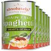 Absolutely Gluten Free Hearts of Palm Spaghetti, 14oz (6 Pack) | Low Carb, Natural & Healthy Pasta Alternative, Plant Based, Ready to Eat view 1