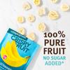 Crispy Green Natural Freeze-Dried Fruit, Banana Single-Serve, No Sugar Added, 0.85 Ounce (Pack of 12) view 4