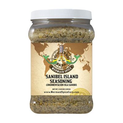 Mermaid Spice Corp - Sanibel Island Seasoning - 3lb. 8oz. (1.59kg.)