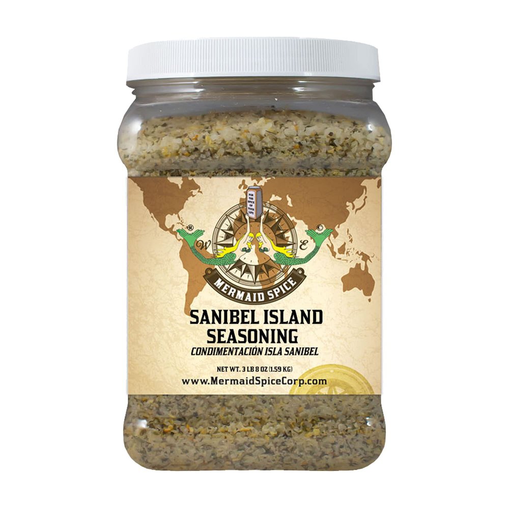 Mermaid Spice Corp - Sanibel Island Seasoning - 3lb. 8oz. (1.59kg.)