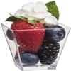 zappy 1000 Ct Square Mini Dessert Cups 2 oz Clear Tasting Sample Shot Glasses Dessert Cups Disposable Plastic Appetizer Bowls Mini Parfait Cups Small Tumblers view 1