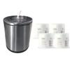 Zogics Sanitizing Wipes and Tabletop Stainless Steel Wipe Dispenser view 1