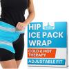 Arctic Flex Hip Ice Pack Wrap After Surgery - Pain Relief for Flexor, Hip Bursitis & Hip Replacement - Cold & Hot Therapy for Swelling & Injuries Recovery - Reusable Gel Support Flexible When Frozen view 1