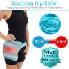 Arctic Flex Hip Ice Pack Wrap After Surgery - Pain Relief for Flexor, Hip Bursitis & Hip Replacement - Cold & Hot Therapy for Swelling & Injuries Recovery - Reusable Gel Support Flexible When Frozen view 3