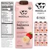 Mooala  Organic Strawberry Bananamilk, 32 fl oz (Pack of 6)  Shelf-Stable, Non-Dairy, Nut-Free, Gluten-Free, Plant-Based Beverage with No Added Sugar view 2