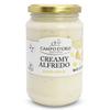 CAMPO D'ORO - Creamy Alfredo Pasta Sauce, 12.3oz (350g), Fettuccine, Made with DOP Parmigiano Reggiano and Pecorino Romano Cheese view 1
