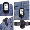 Premium Fitted Leather Case with Screen Protector, Belt Clip,Carabiner (Including a Neck Lanyard) for Freestyle Libre 2/ Freestyle Libre 14 Day/Freestyle Libre (Black) view 2