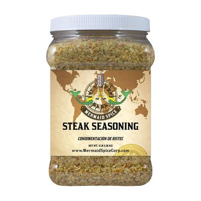 Mermaid Spice Corp - Steak Seasoning - 3 lb. (1.36 kg.)