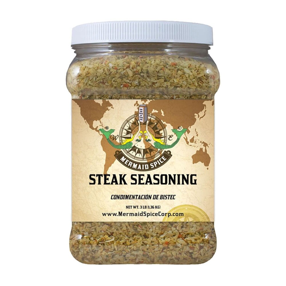 Mermaid Spice Corp - Steak Seasoning - 3 lb. (1.36 kg.)