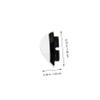 Beavorty 10pairs Silicone Eyeglasses Nose Pads Soft and Comfortable Nose Supports for Glasses Replaceable Eyeglass Parts for Enhanced Wearing view 2