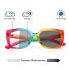 willochra Transition Photochromic Bifocal Reading Glasses for Women cat eye computer Anti-fatigue driving reading sunglasses (rainbow, 2, multiplier_x) view 2