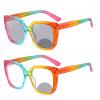 Transition Photochromic Bifocal Reading Glasses for Women cat eye computer Anti-fatigue driving reading sunglasses (rainbow, 3, multiplier_x) view 1